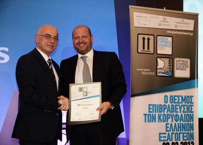 Pharmathen: Το πρώτο βραβείο Βιομηχανίας στα Greek Exports Awards