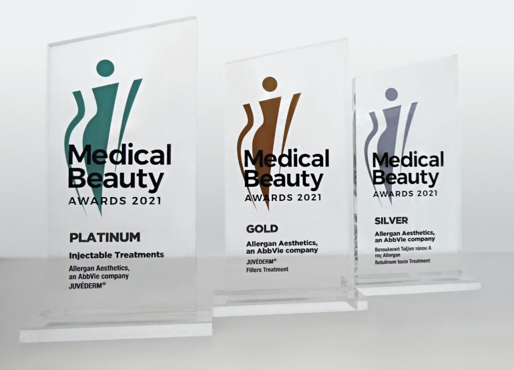 Σημαντικές διακρίσεις για την Allergan Aesthetics στα Medical Beauty Awards 2021