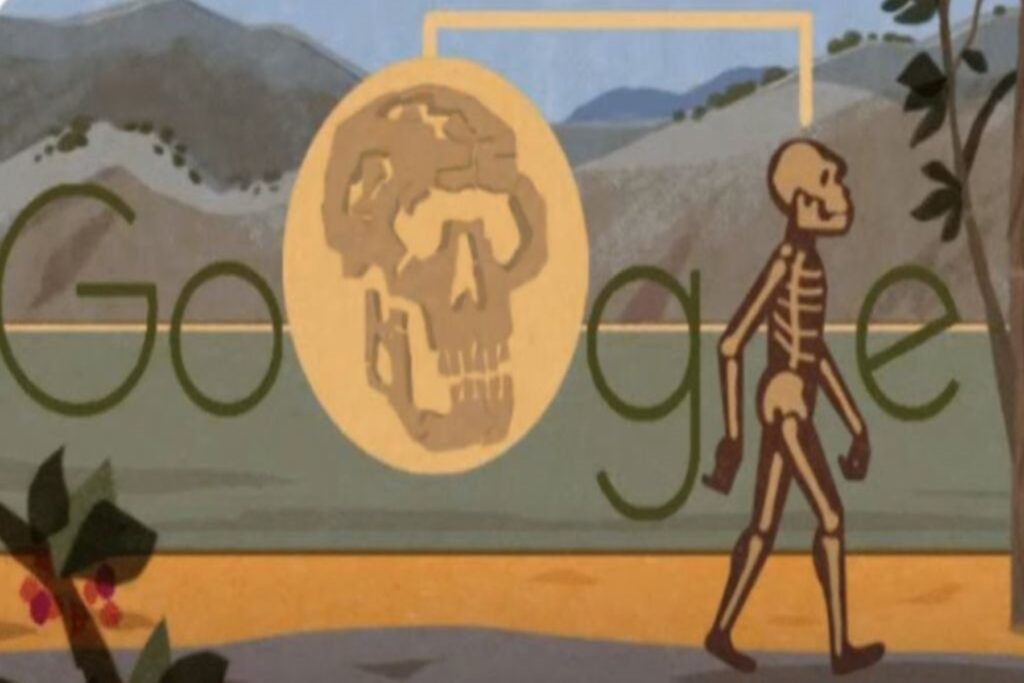 Google Doodle : Αφιέρωμα στο Turkana Boy