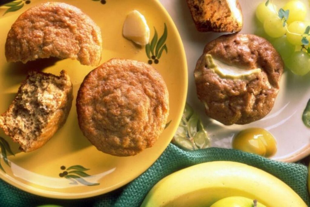 Muffins με μπανάνα για ένα αφράτο, πεντανόστιμο γλυκό