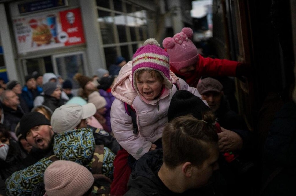 Η UNICEF αναφέρει ότι ανησυχεί για την ευημερία περίπου 100.000 παιδιών που βρίσκονται αυτή τη στιγμή στην Ουκρανία