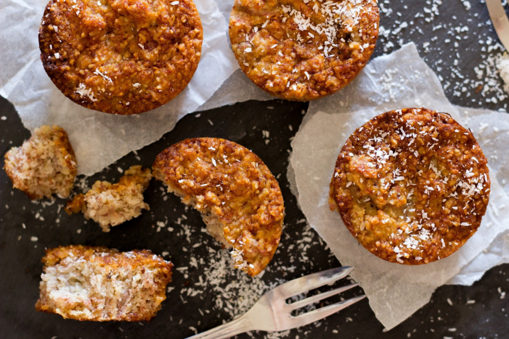 Υπέροχη συνταγή muffins με μπανάνα κατάλληλη για διαβητικούς