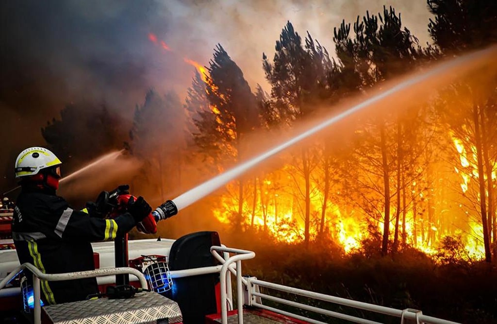 Η Δυτική Ευρώπη καταστρέφεται από τις πυρκαγιές καθώς εκατοντάδες αναφέρθηκαν νεκροί από το κύμα καύσωνα