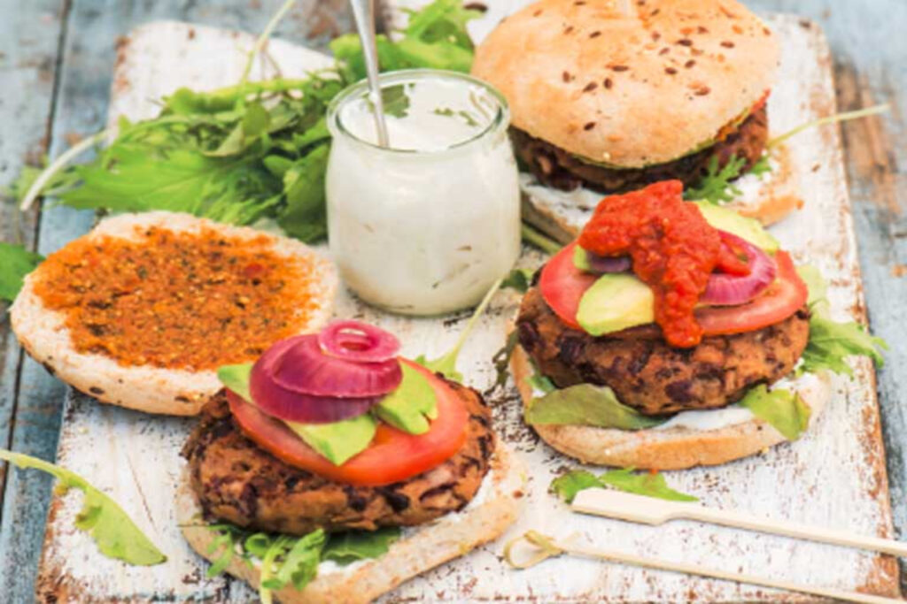 Vegan burgers για ένα υπέροχο δείπνο!