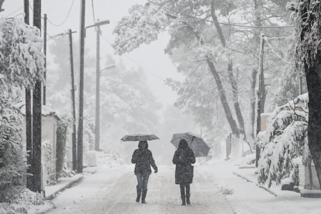 Συνεχίζεται η κακοκαιρία σε ολόκληρη τη χώρα