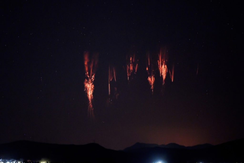 Τι είναι το διπλό red sprite που εμφανίστηκε στην Ικαρία;