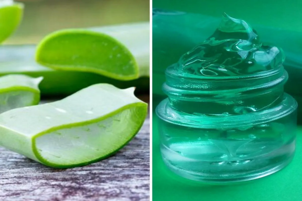 Φτιάχνοντας το δικό σας aloe vera τζελ για λαμπερή επιδερμίδα