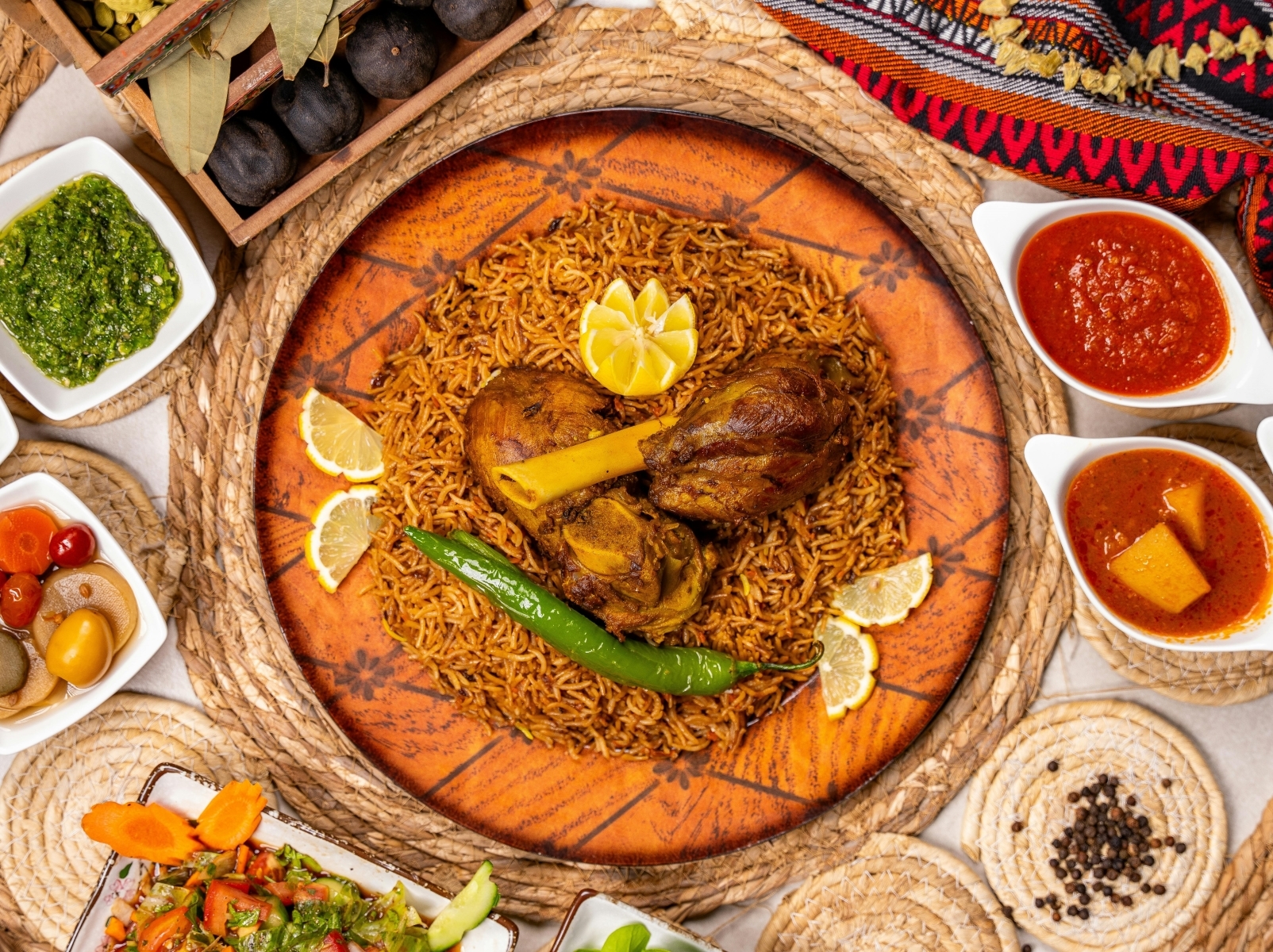 Kabsa: Κουζίνα της Μέσης Ανατολής με το πλούσιο άρωμα και τα καυτερά μπαχαρικά