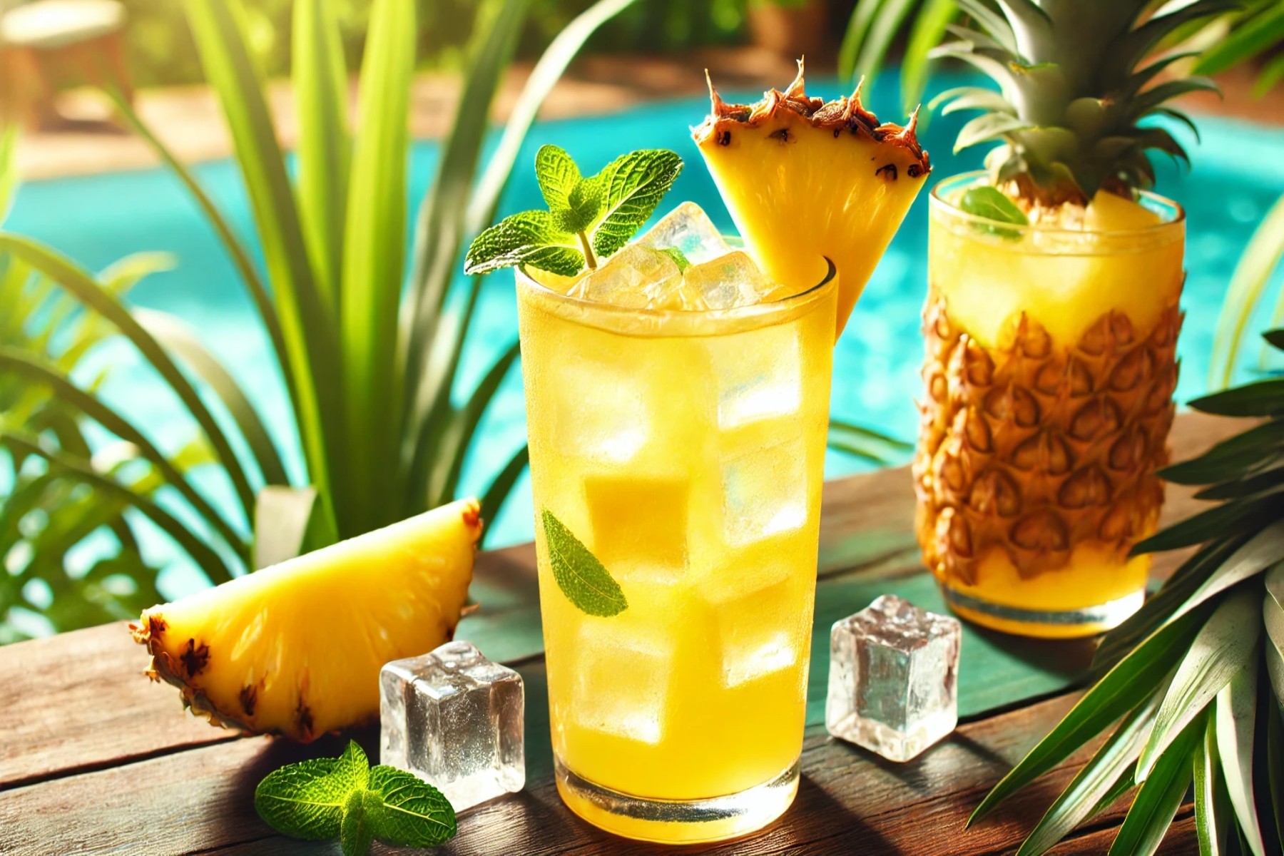 Tropical Pineapple Breeze: Τροπικό κοκτέιλ με πρωταγωνιστή τον ανανά