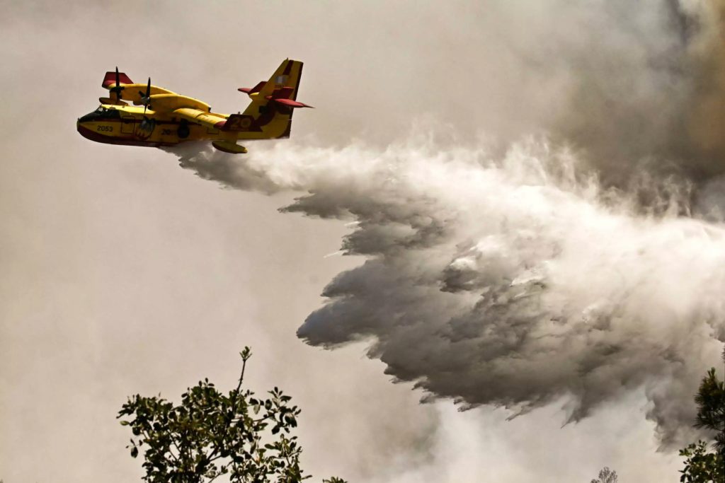 Φωτιά στο Σοφικό Κορίνθου μήνυμα από το 112