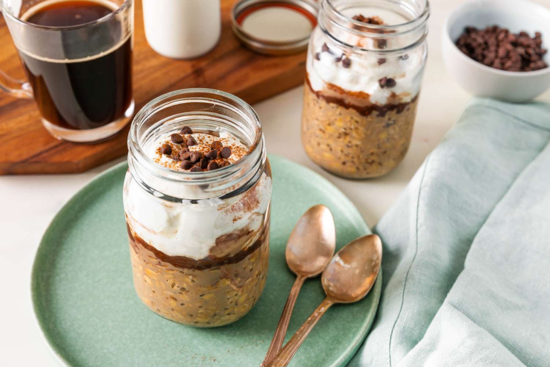 Τιραμισού overnight oats: Το πιο δελεαστικό πρωινό χωρίς τύψεις