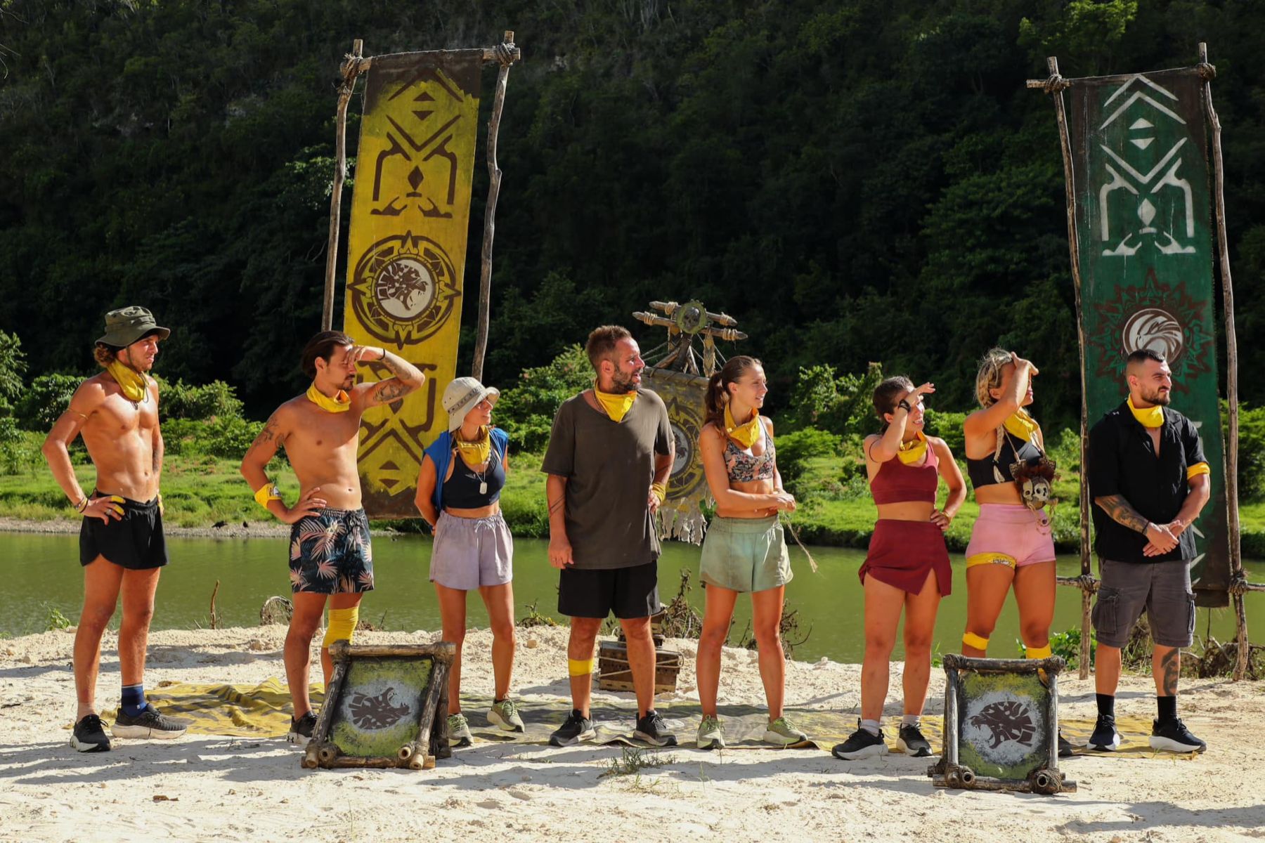 Survivor 4/10: Ποια ομάδα θα επικρατήσει στον αγώνα ασυλίας; – Ο Γιάννης Αλκέο Κέλι ενισχύει τους Κίτρινους