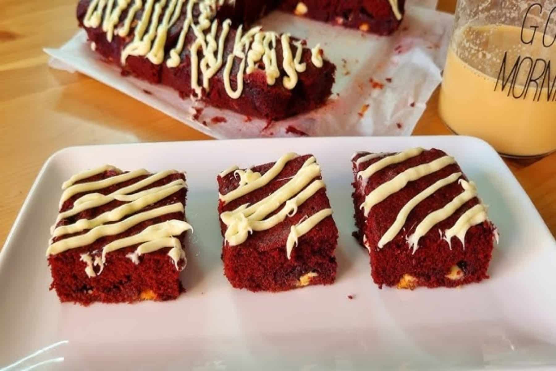 Red velvet Brownies: Το ιδανικό γλυκό για τον Άγιο Βαλεντίνο